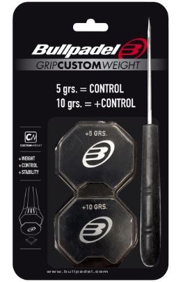 Grip Bullpadel Custom Weight Negro