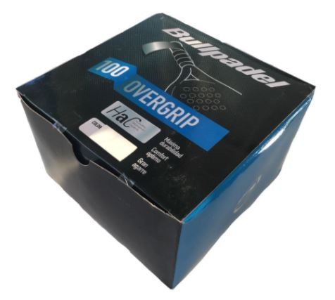 Caja Overgrips Bullpadel Blanco 100 Unidades