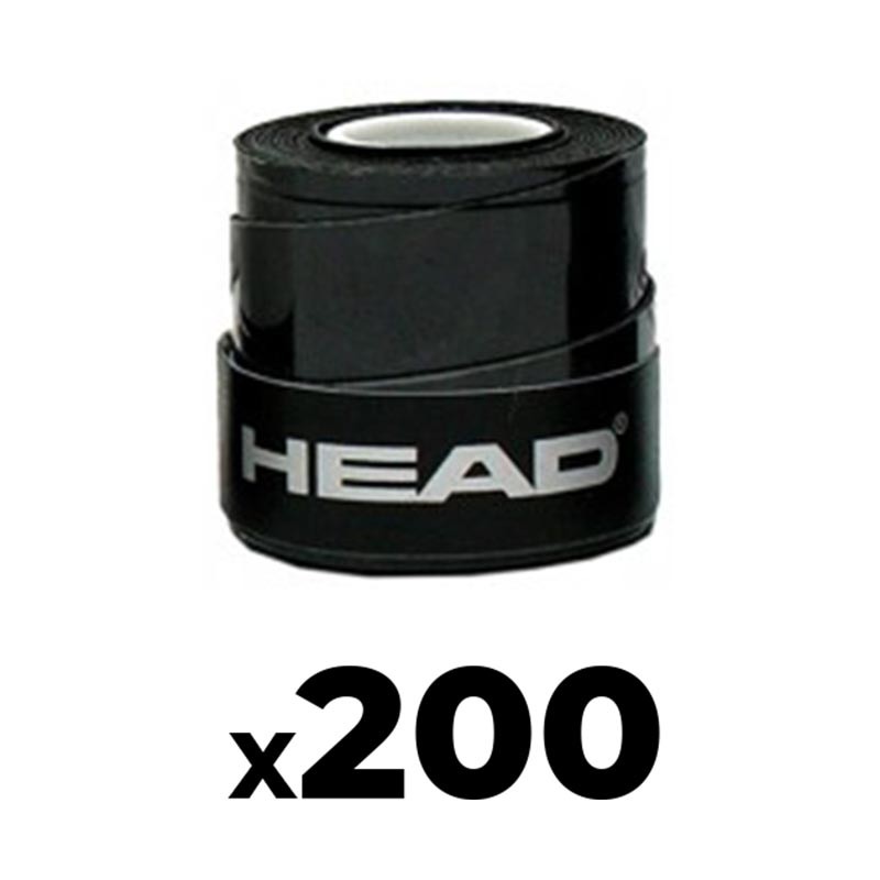 Overgrips Head Xtreme Soft Negro 200 Unidades