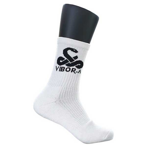 Calcetines Vibora Media CaÃ±a Premium Blanco 1 Par