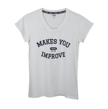 Camiseta Nox Mujer Basic Blanco