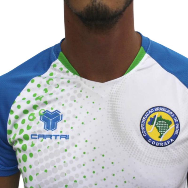 Camiseta Cartri Brasil Eitor Blanco Azul