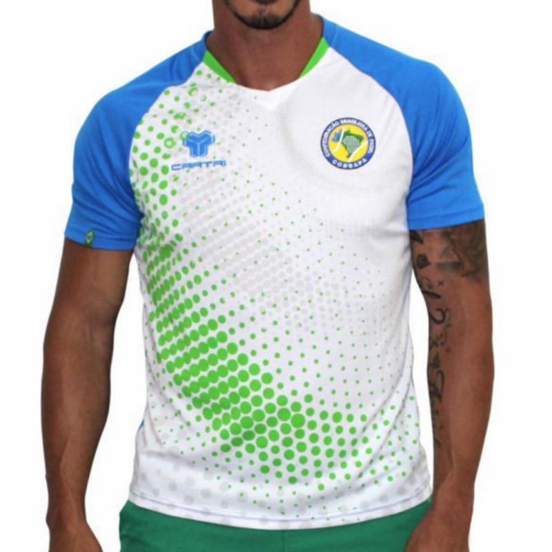 Camiseta Cartri Brasil Eitor Blanco Azul