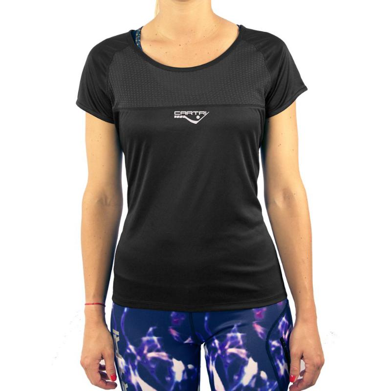 Camiseta Cartri Sally Negro Junior