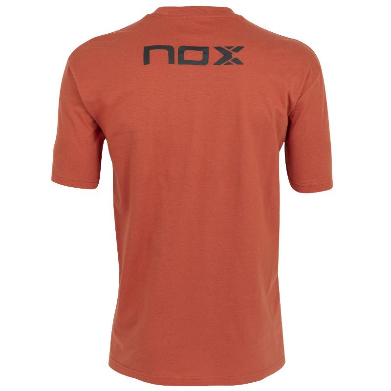 Camiseta Algodon Nox Basic Teja Negro
