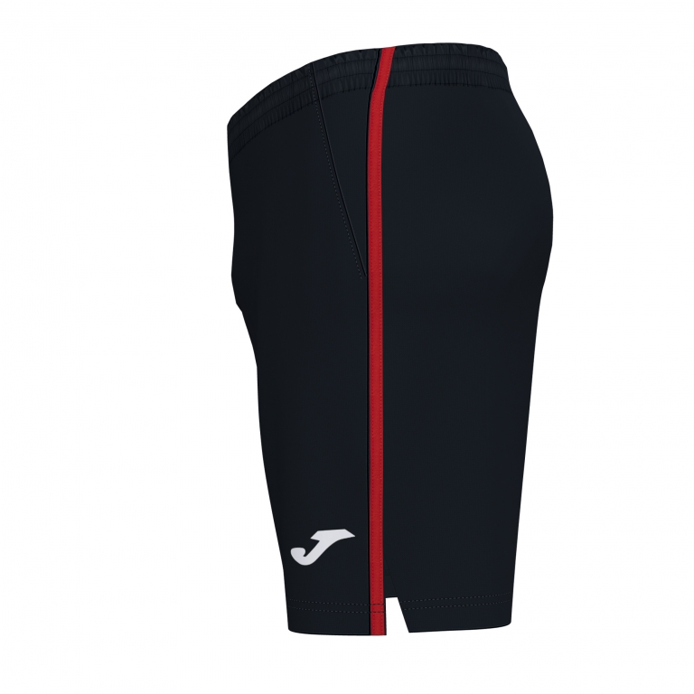 Short Joma Open III Negro Rojo