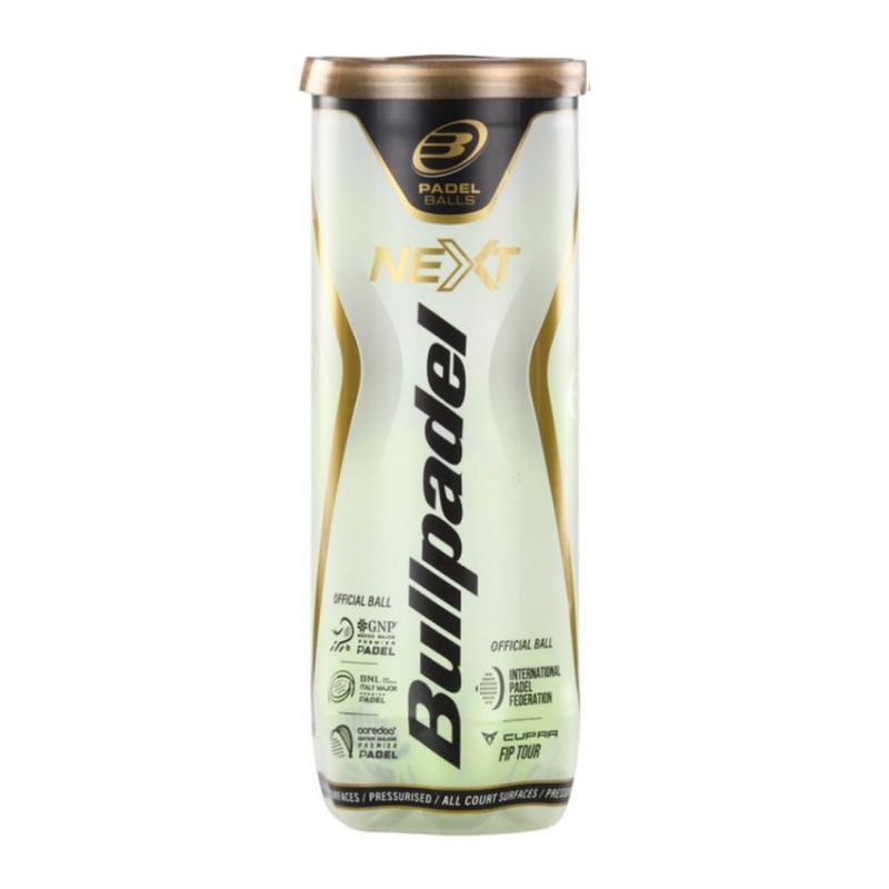 Bote de 3 Pelotas Bullpadel FIP Next