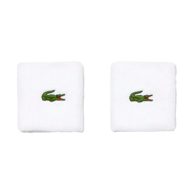MuÃ±equeras Lacoste Blanco 2 Unidades