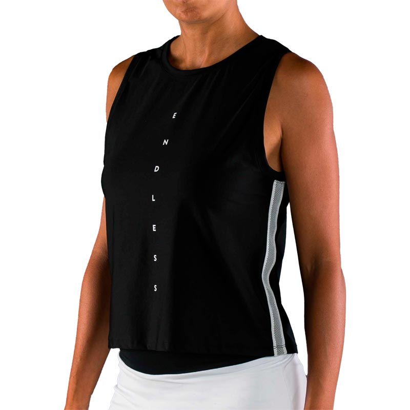 Camiseta Endless Venus Ribbon Negro