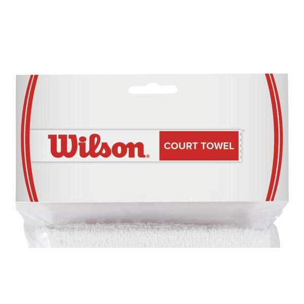 Toalla Wilson Blanco Rojo PequeÃ±a