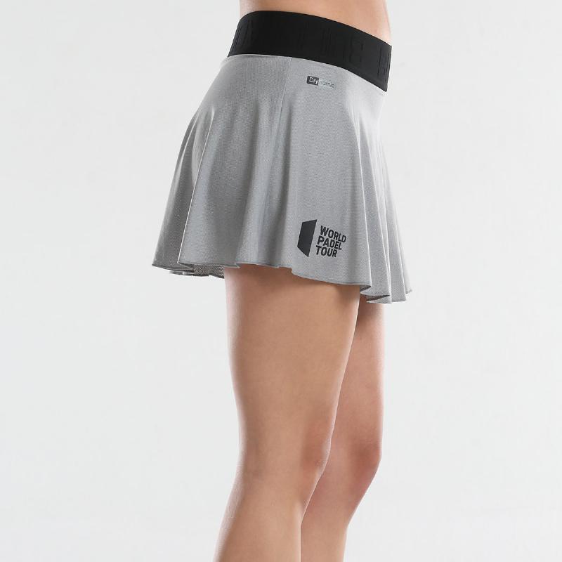Falda Bullpadel WPT Lacre Ceniza Vigore