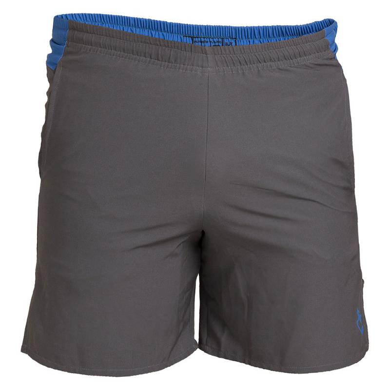Short Black Crown Rodas Azul Gris