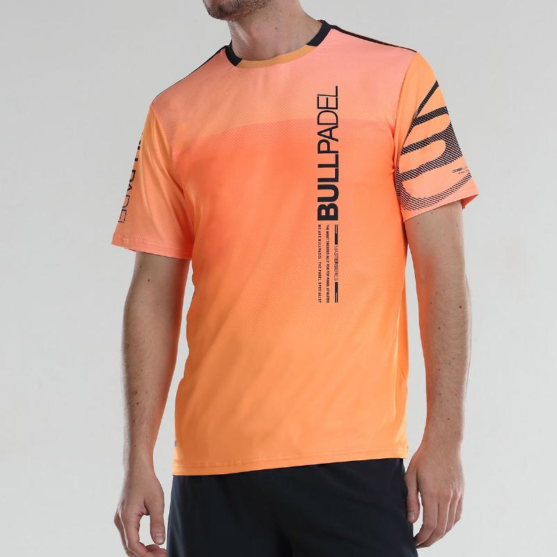 Camiseta Bullpadel Nauru Naranja