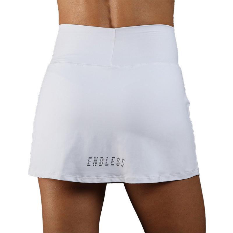 Falda Endless Minimal HW Blanco Negro