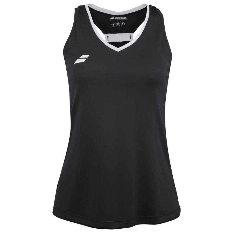 Camiseta Babolat Top Negro Mujer