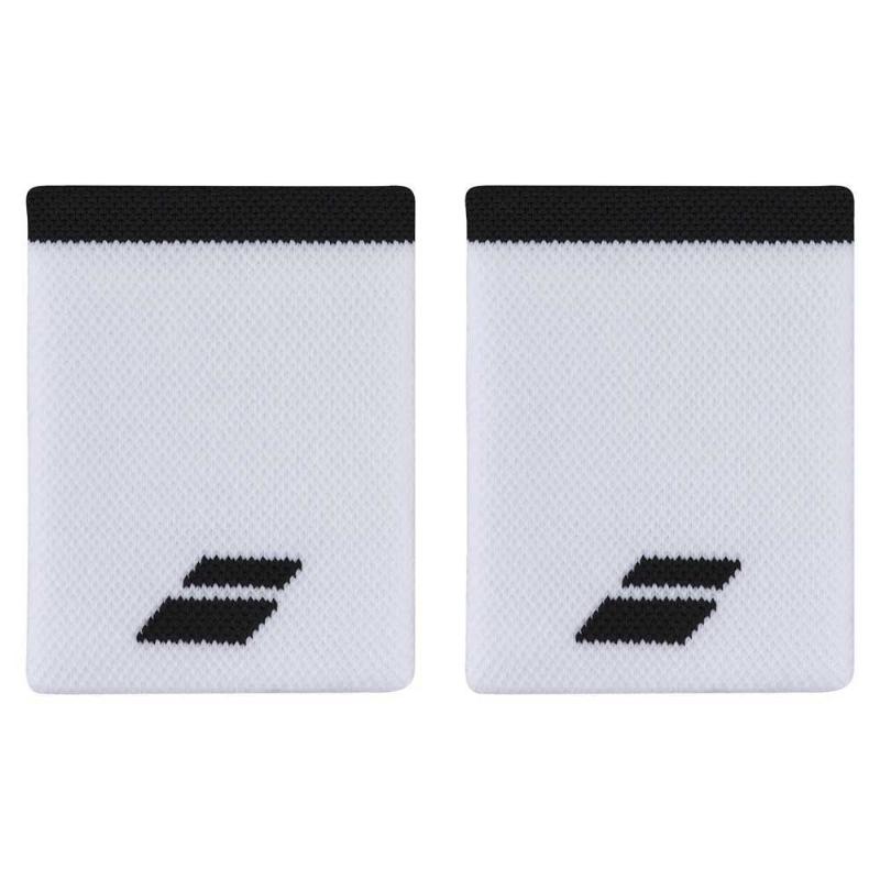 MuÃ±equeras Babolat Logo Jumbo Blanco Negro