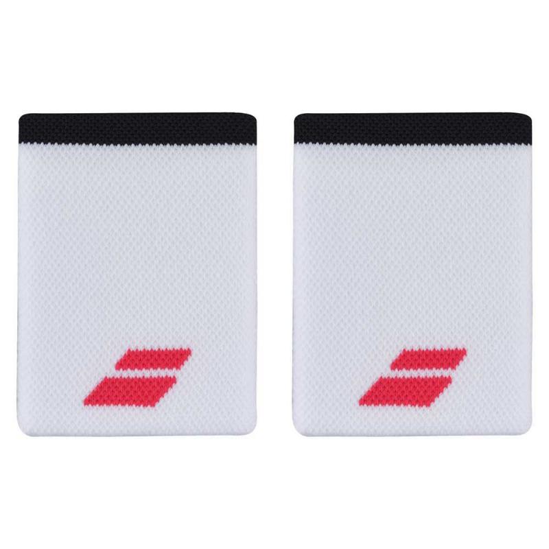 MuÃ±equeras Babolat Logo Jumbo Blanco Rojo