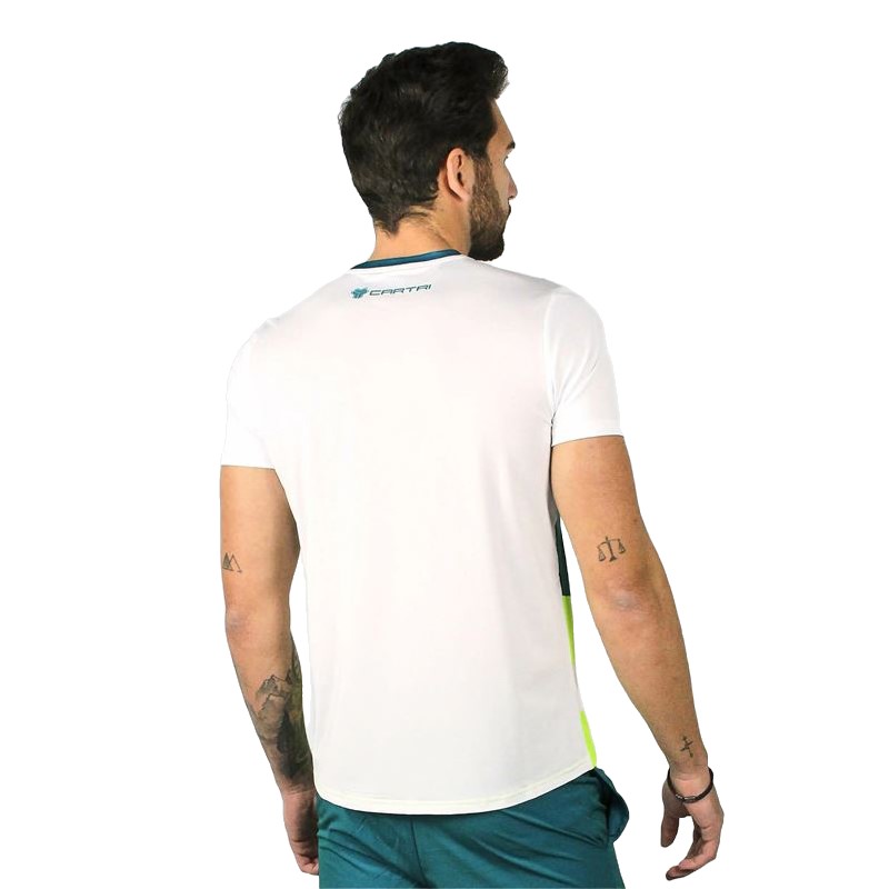 Camiseta Cartri Lukman Verde Blanco