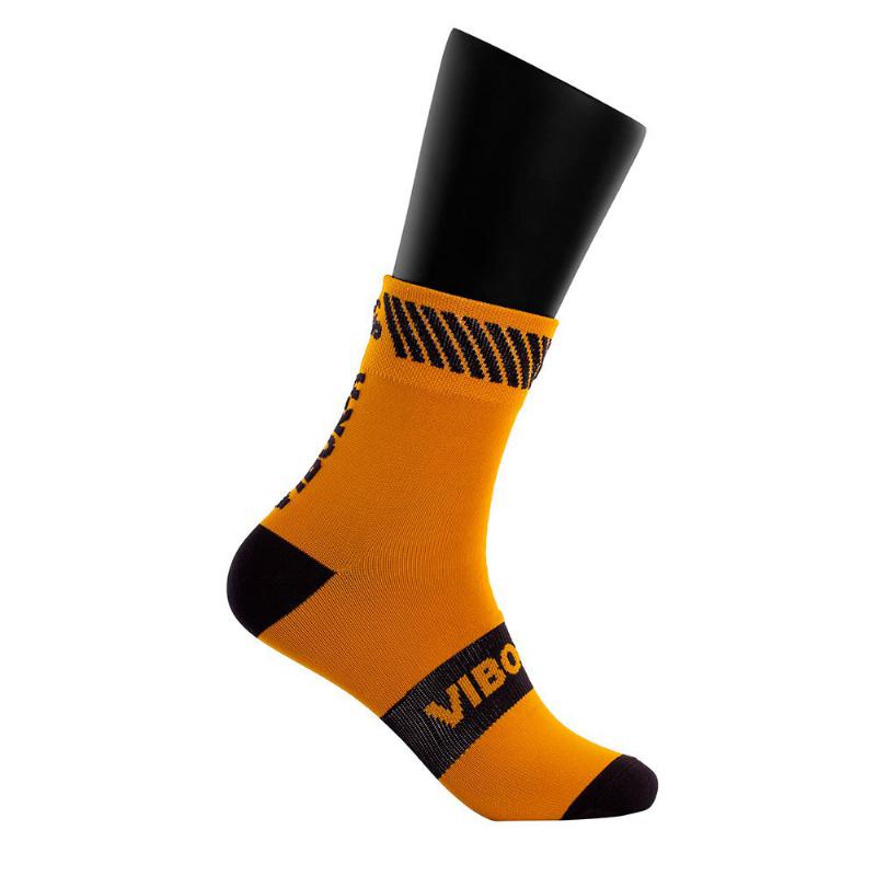 Calcetines Vibora Kait CaÃ±a Media Oro Negro 1 Par