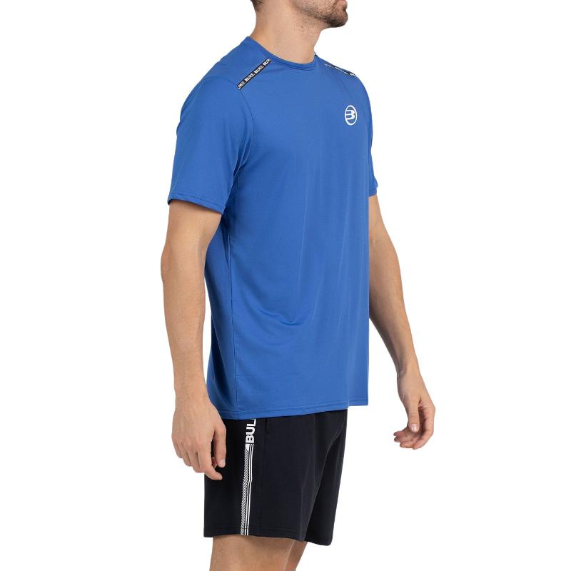 Camiseta Bullpadel Adventure Azul Intenso
