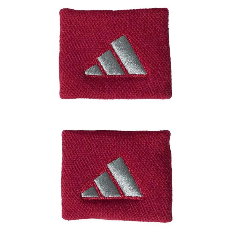 MuÃ±equeras Adidas Cortas Rojo Gris 2 Unidades