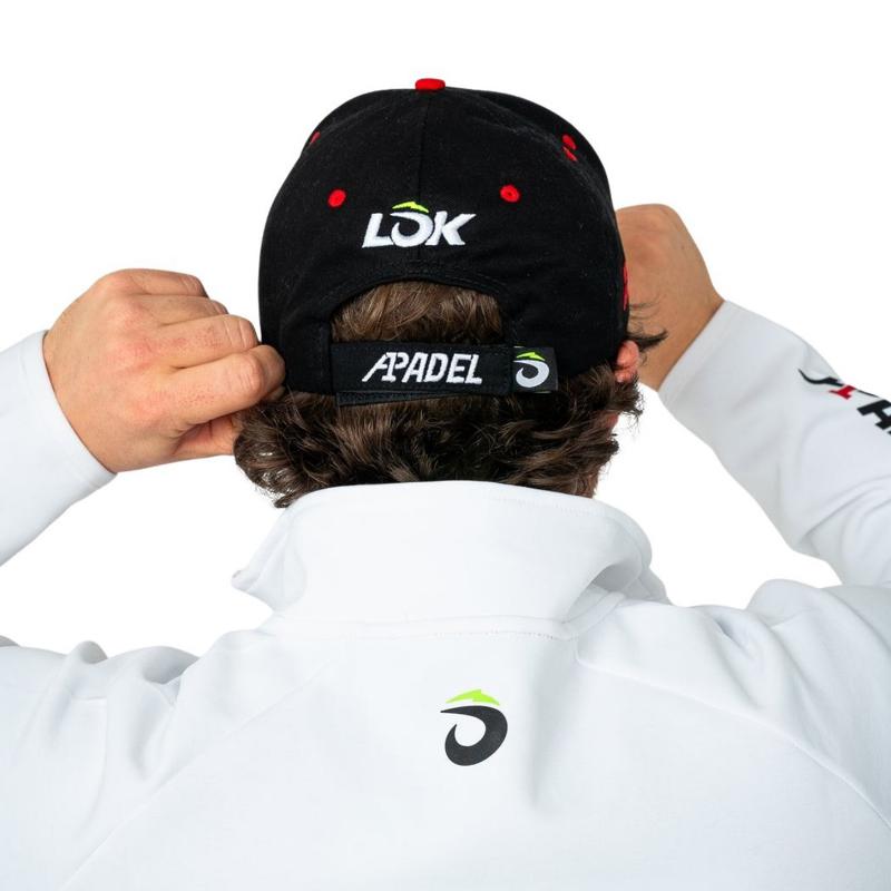 Gorra Lok A1 Padel Ventrer Negro