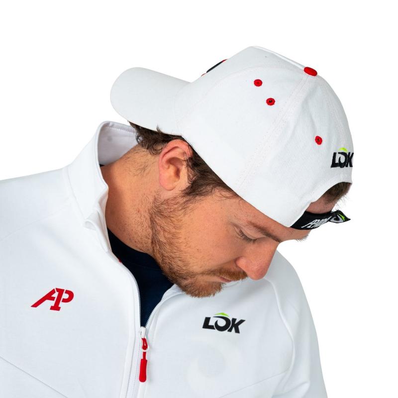 Gorra Lok A1 Padel Ventrer Blanco