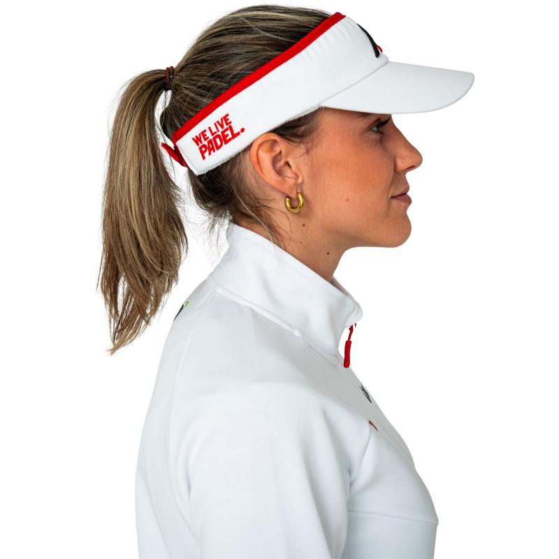 Visera Lok A1 Padel Sitgreaves Blanco
