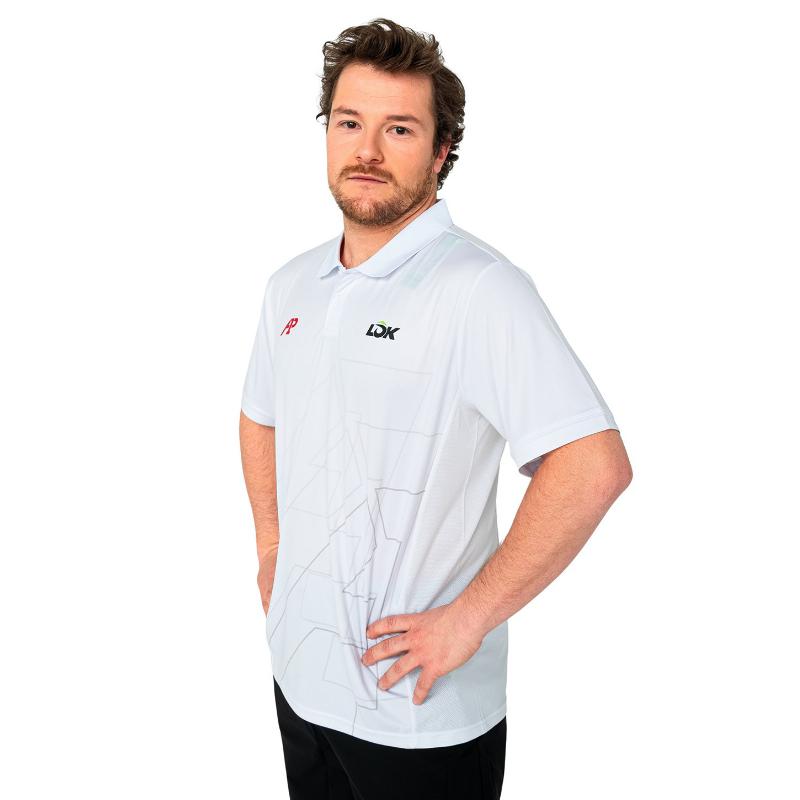 Polo Lok A1 Padel Wilderness Blanco