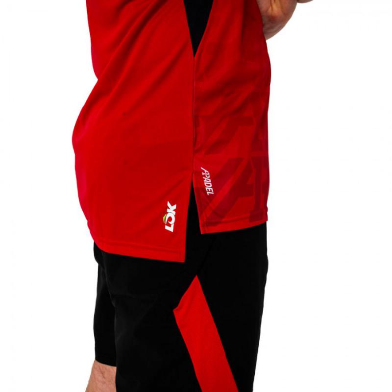 Camiseta Lok A1 Padel Hood Rojo