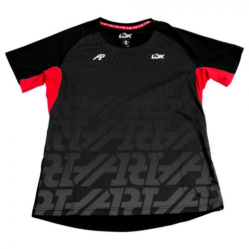 Camiseta Lok A1 Padel Hood Negro