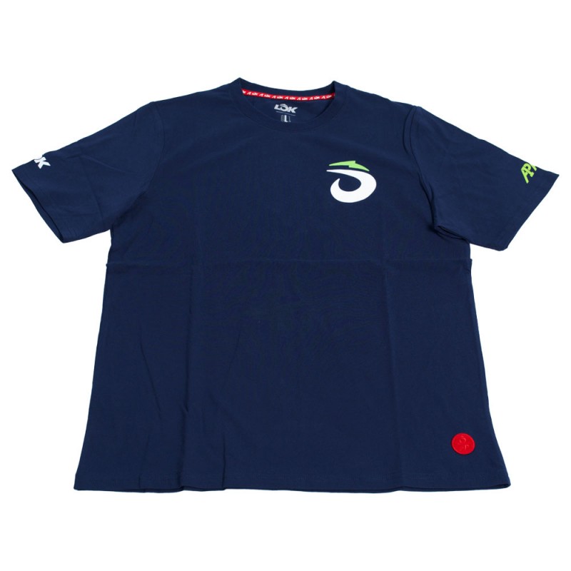 Camiseta Lok A1 Padel Glacier Azul Marino