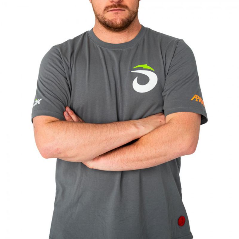 Camiseta Lok A1 Padel Glacier Gris