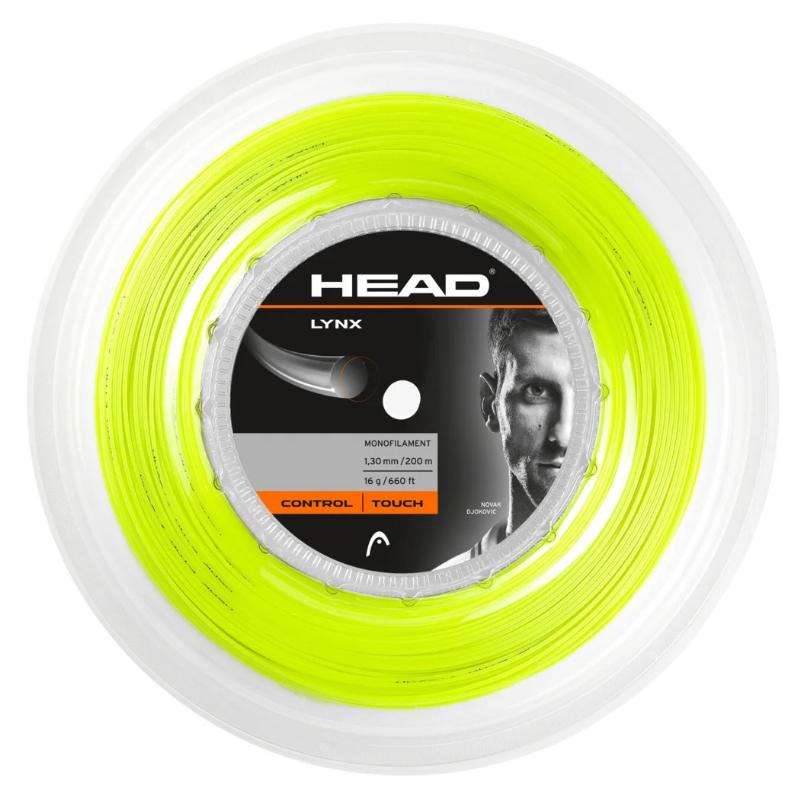 Bobina Cordaje 200m Head Lynx 1,30mm Amarillo