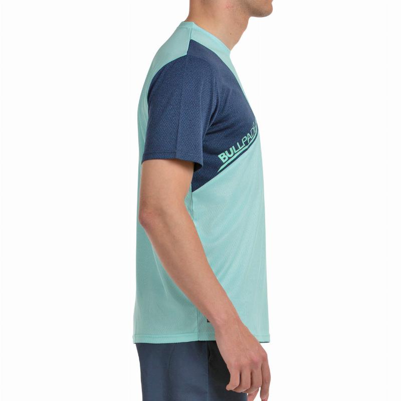 Camiseta Bullpadel Broce Verde Manzana Vigore