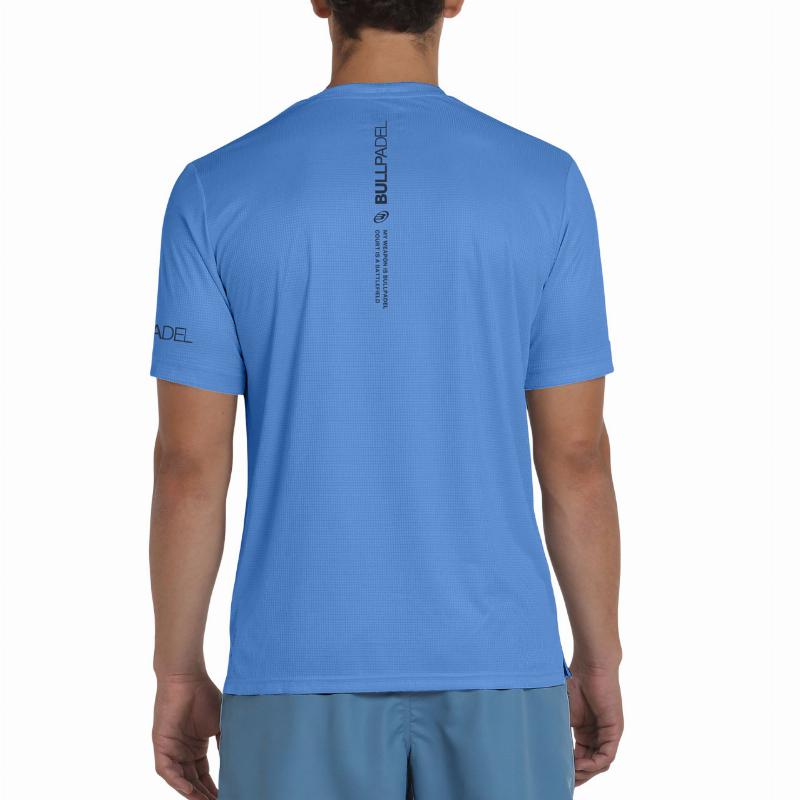 Camiseta Bullpadel Brumo Azul Atomico