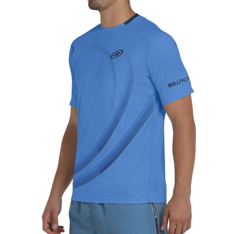 Camiseta Bullpadel Beque Azul Atomico