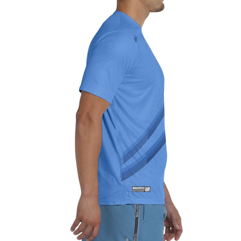 Camiseta Bullpadel Beque Azul Atomico