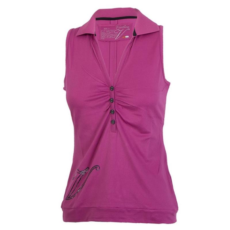 Polo Varlion M/C MD12S19 Morado Mujer