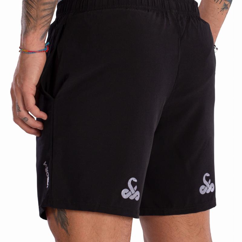 Short Vibora King Negro Junior