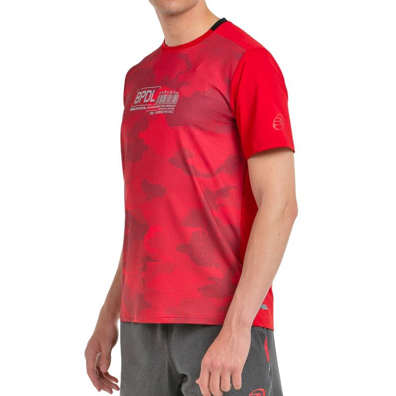 Camiseta Bullpadel Esgos Cereza