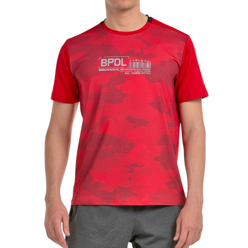 Camiseta Bullpadel Esgos Cereza