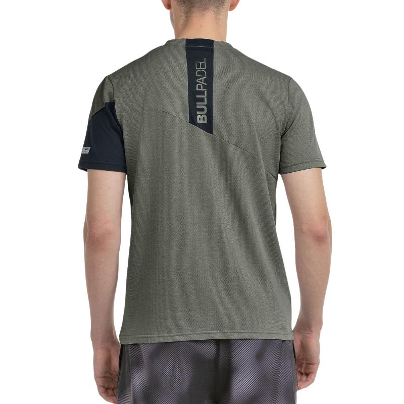 Camiseta Bullpadel Montia Kaki