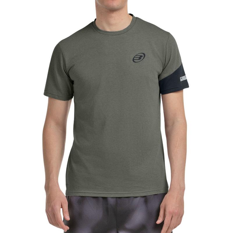 Camiseta Bullpadel Montia Kaki