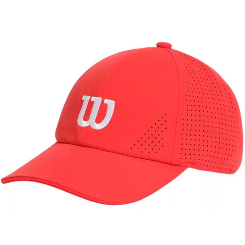 Gorra Wilson Active Perforated Rojo