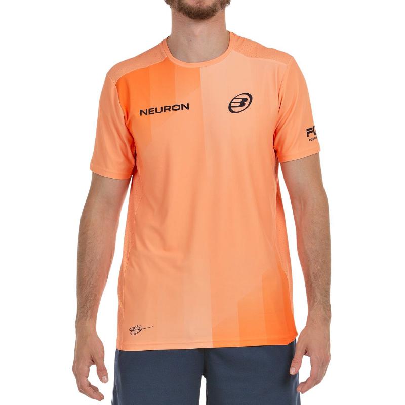Camiseta Bullpadel Chingotto 25V Papaya