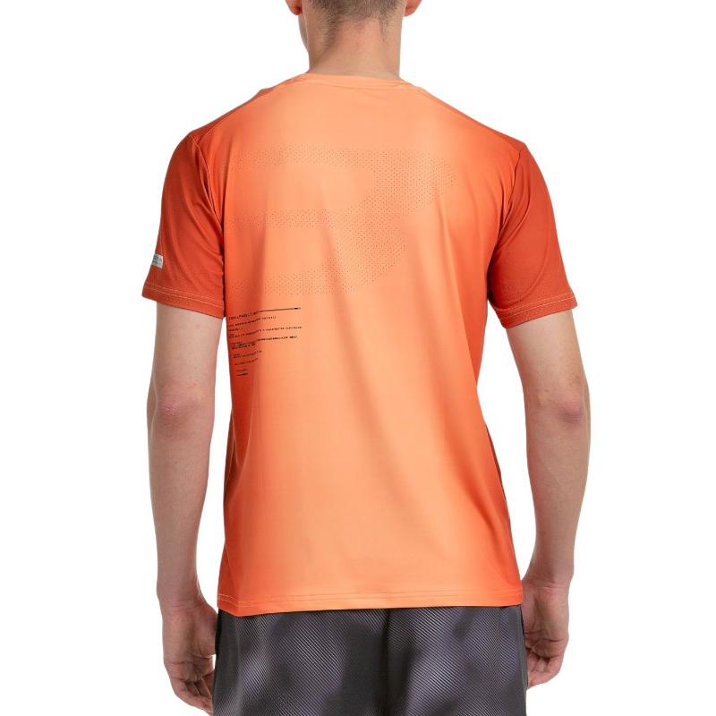 Camiseta Bullpadel Muros Papaya