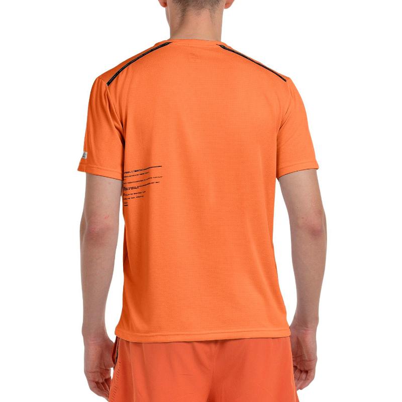 Camiseta Bullpadel Mesia Papaya