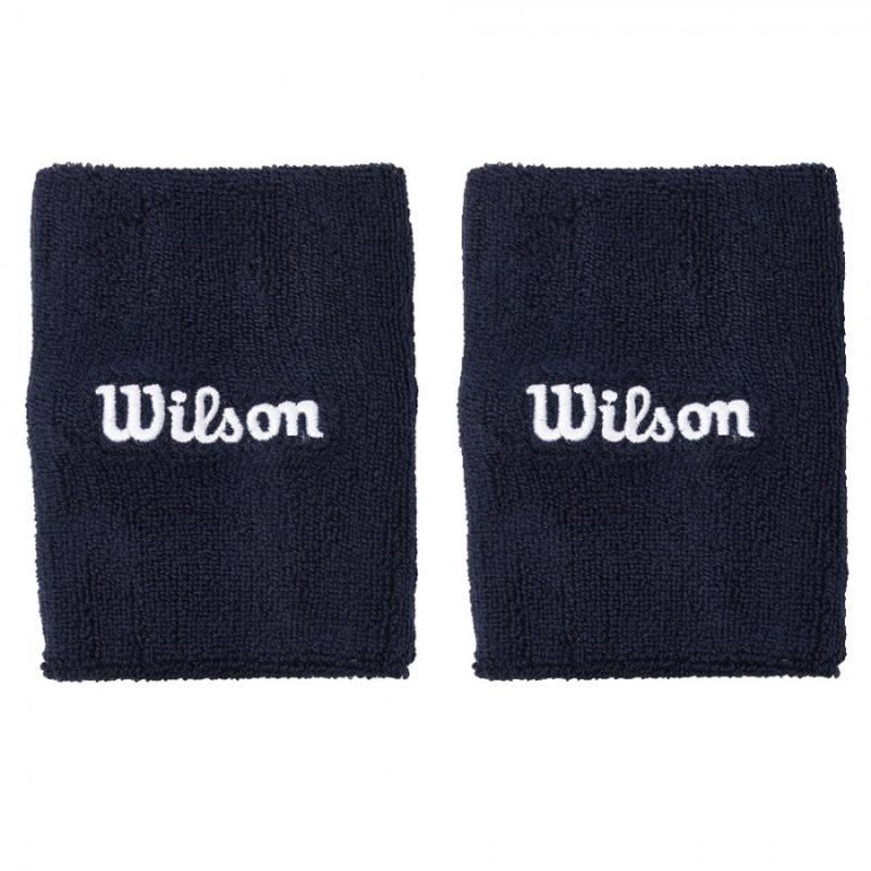 MuÃ±equeras Wilson Wide Terry Azul Marino 2 Unidades