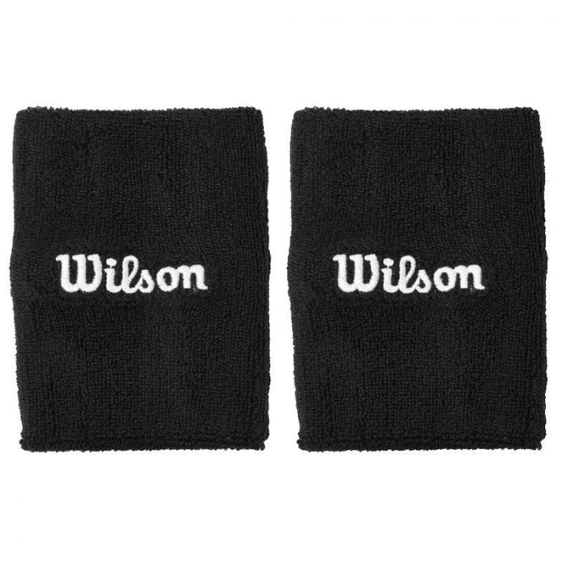 MuÃ±equeras Wilson Wide Terry Negro 2 Unidades